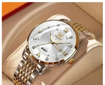 OLEVS Model 1020 Stainless Steel Watch